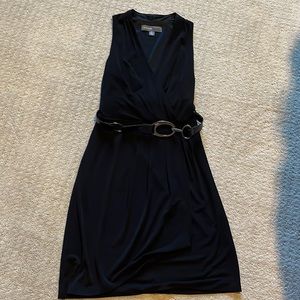 Donna Ricco New York sleeveless black dress size 4P